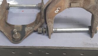 Bedford draagarmen met fusee kogel